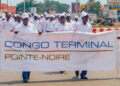 Fête du travail : plus de 150 employés de Congo Terminal défilent à la place de la gare