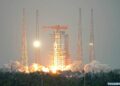 Une fusée chinoise Longue Marche-8A lance de nouveaux satellites Internet