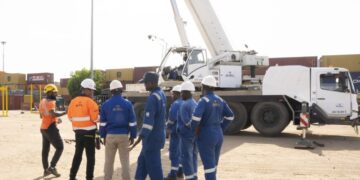 Développement des compétences : AGL Congo lance la certification de 21 grutiers au CACES® R483 – Grues Mobiles