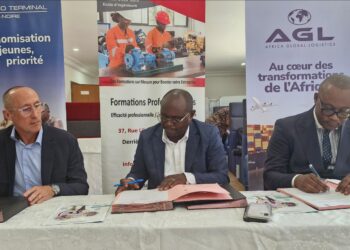 Partenariat écoles – entreprises : AGL et Congo Terminal signent une convention avec UCAC-ICAM