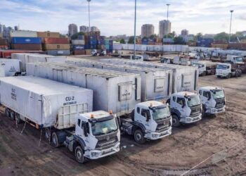 Opération logistique d&rsquo;envergure : AGL Congo transporte 19 modules hors gabarit