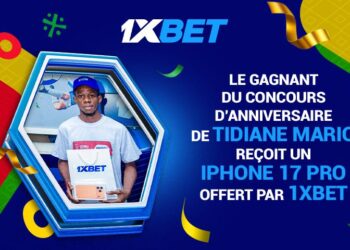 1xBet offre un iPhone 17 Pro Max au gagnant de la campagne d’anniversaire de Tidiane Mario au Congo-Brazzaville