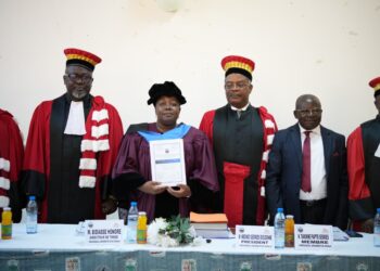 Destinée Hermella Doukaga obtient son doctorat avec mention très honorable à Université de Douala