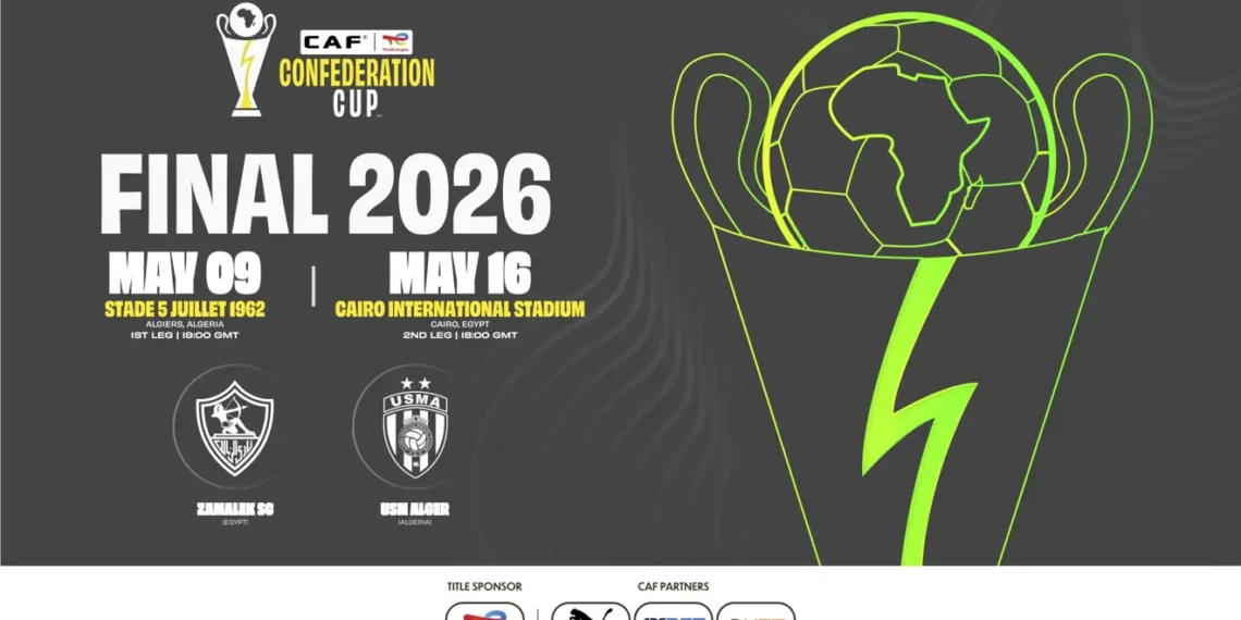 Zamalek SC vs USM Alger : 4 millions USD en jeu pour la finale de la CAF Coupe de la Confédération 2025/26