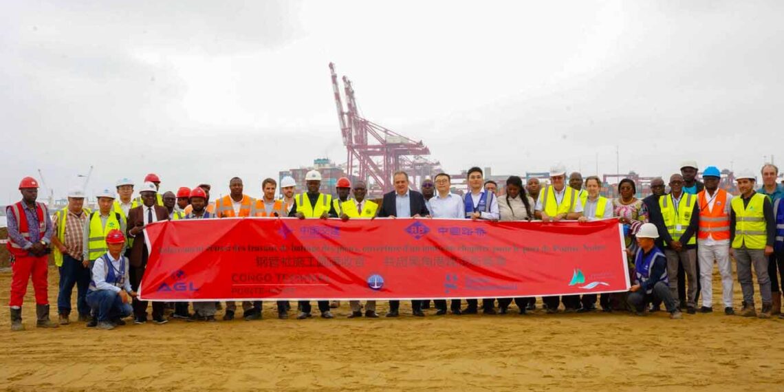 Môle Est : Congo Terminal achève le battage des 558 pieux du futur quai