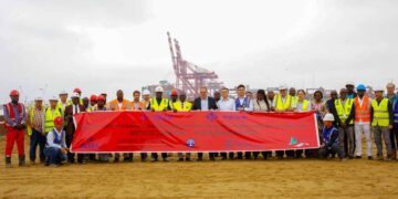 Môle Est : Congo Terminal achève le battage des 558 pieux du futur quai