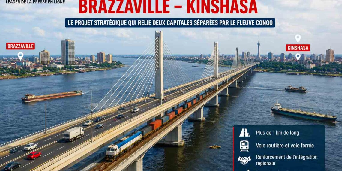 Pont route-rail Brazzaville – Kinshasa : le projet qui relie deux capitales séparées par le fleuve