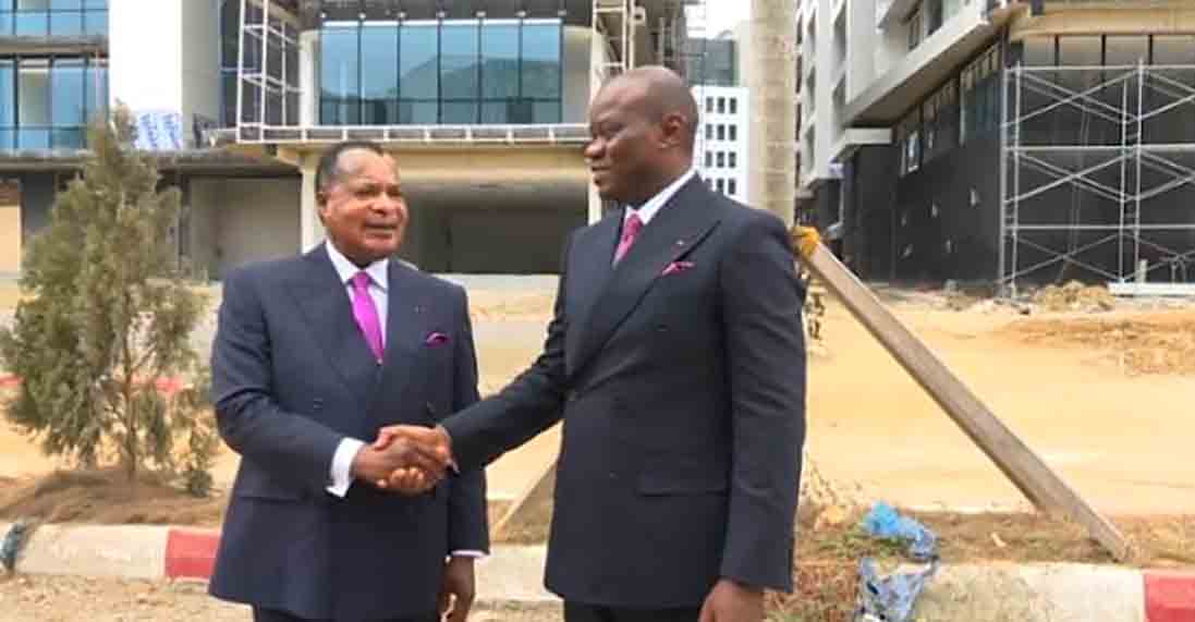 Gabon : Denis Sassou N’Guesso visite des chantiers à Libreville