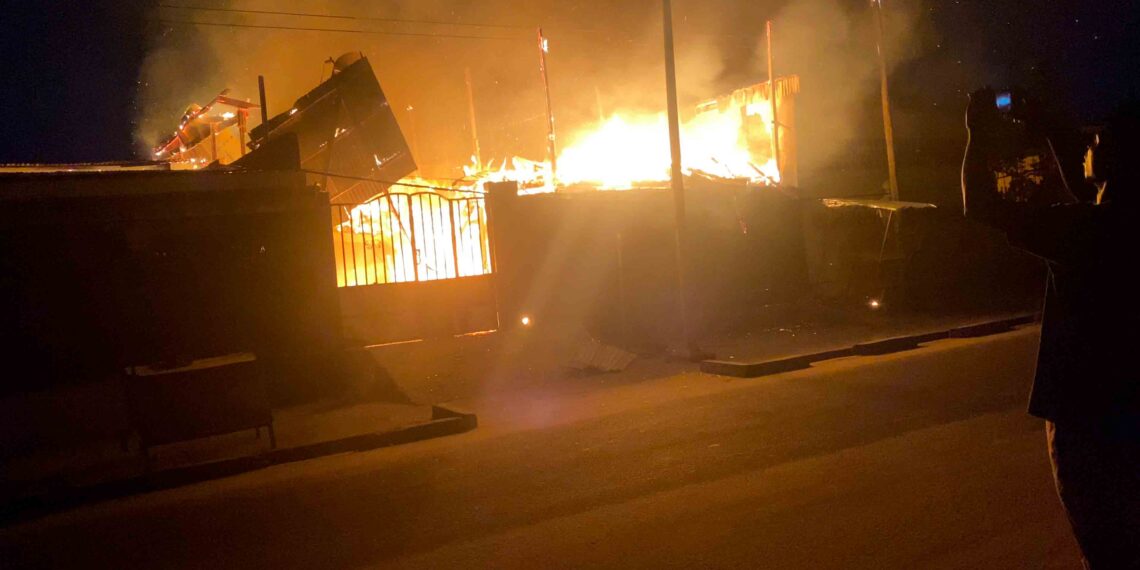 Incendie à King Park : un complexe de loisirs ravagé par les flammes à Nkombo