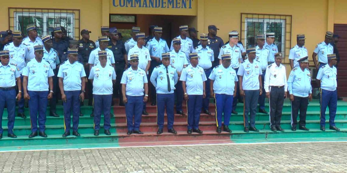 Congo : 203 gendarmes reçoivent leur certificat de fin de stage à Brazzaville