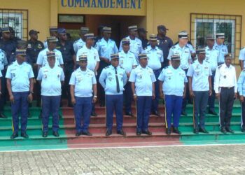 Congo : 203 gendarmes reçoivent leur certificat de fin de stage à Brazzaville