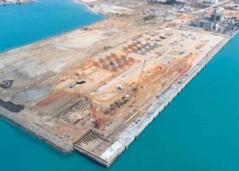 Môle Est : un quai de 750 mètres, une ambition portuaire qui se concrétise
