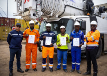 AGL Congo : quatre collaborateurs obtiennent la certification internationale APLO/CPLO en opérations de levage